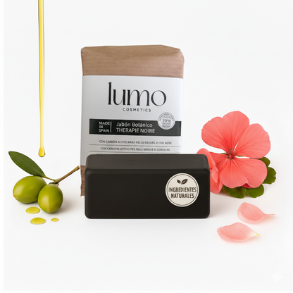 Jabón de Carbón Activo 100 g | Limpieza Profunda para Piel Grasa y Mixta_0