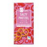 Barra de chocolate vegan iChoc orgânico Fairtrade com pedaços de pretzel 80g