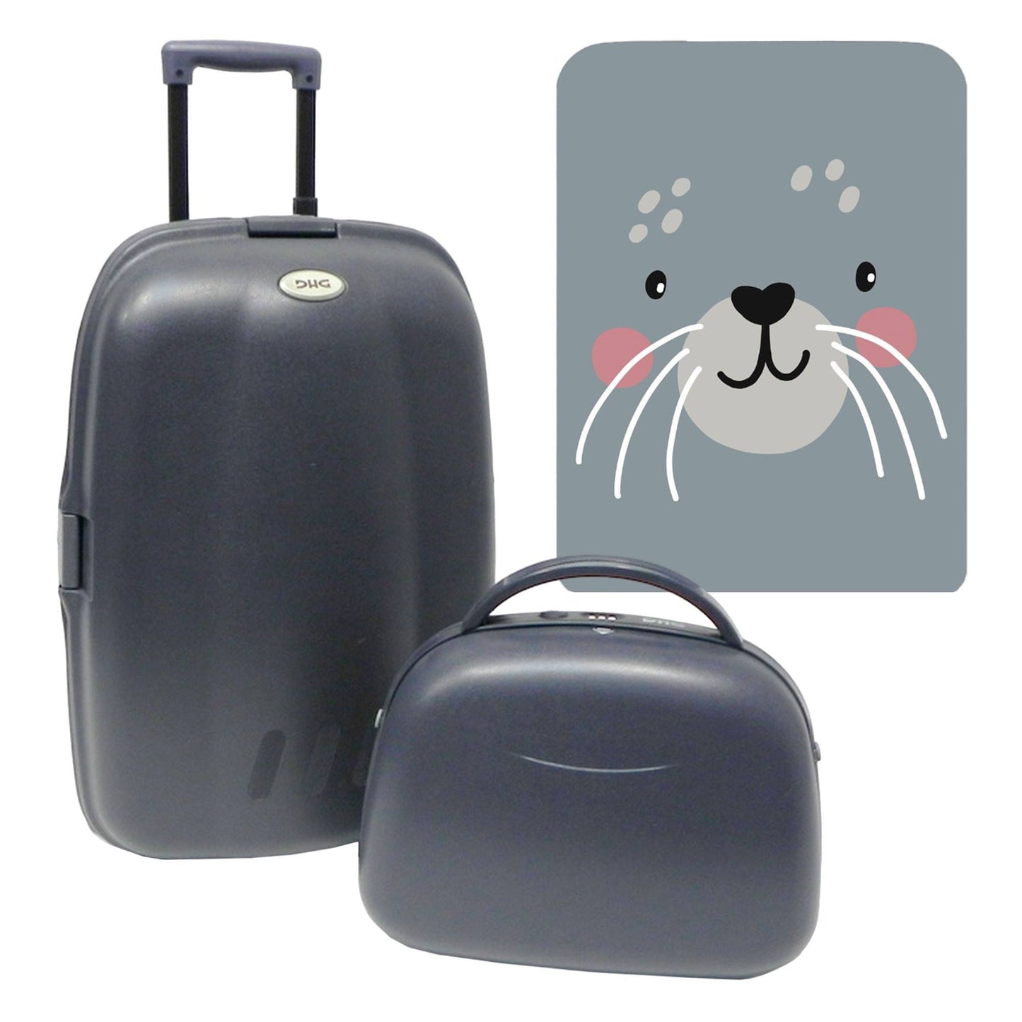 Set Trolley + Neceser cutie Cat: Diversión Y Seguridad En Cada Aventura_0