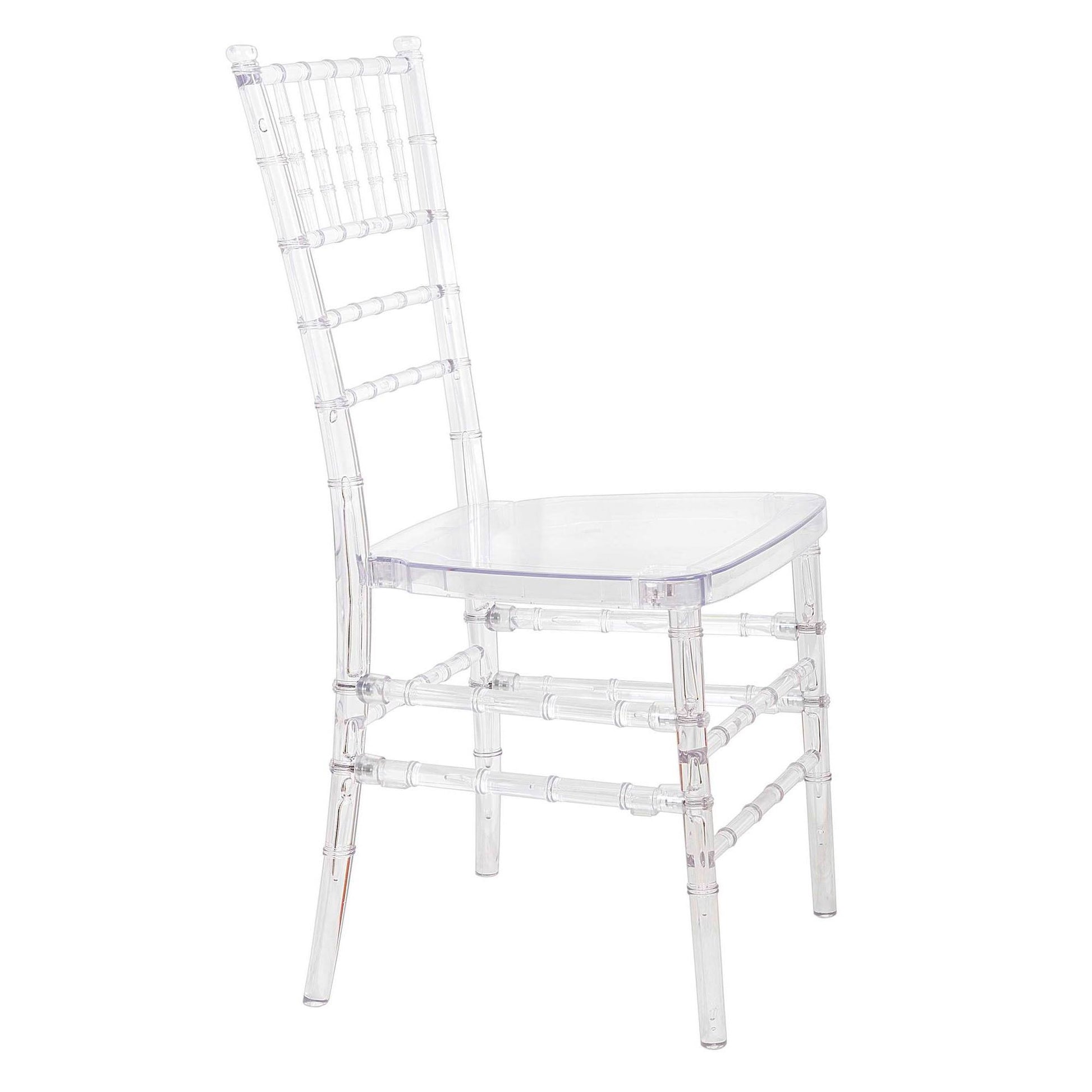 Well Home - Silla 'pretty' De Plástico 40x41x91cm Estilo Clásico Y Elegante_0