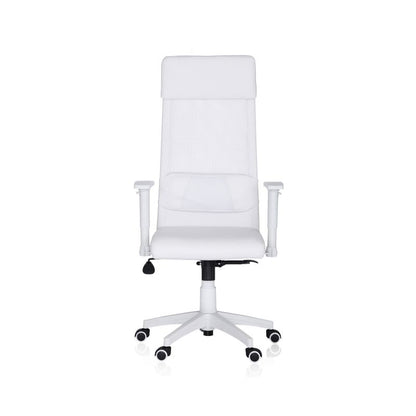 Silla De Oficina Airflow Símil, Blanco, 65 X 120a128 X 65cm_1