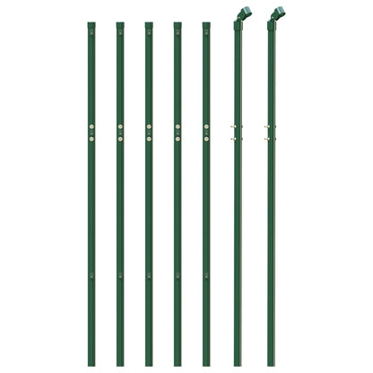 Cerca De Alambre De Acero Galvanizado Verde 1,1x10 M / Vetonek_1