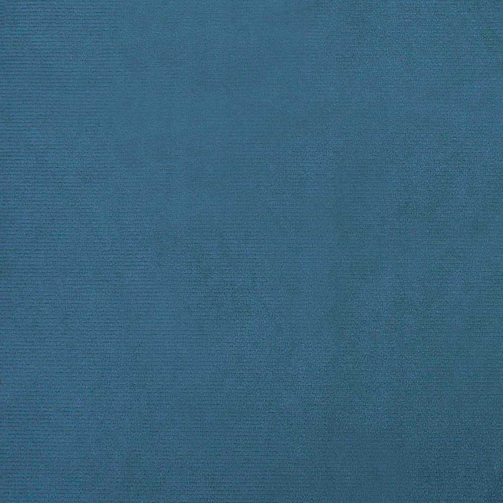 Cama Para Perros De Terciopelo Azul 90x53x30 Cm / Vetonek_1