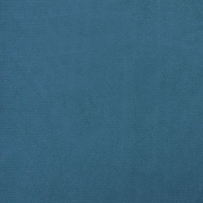 Cama Para Perros De Terciopelo Azul 90x53x30 Cm / Vetonek_1