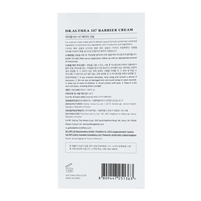 Crema barrera 147 Barrier Cream Dr. Althea 50 ml