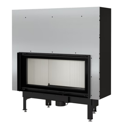 Bricosol Chimenea De Leña De Acero Kratki Nadia 14 Kw Ø 200 Puerta Elevable_2