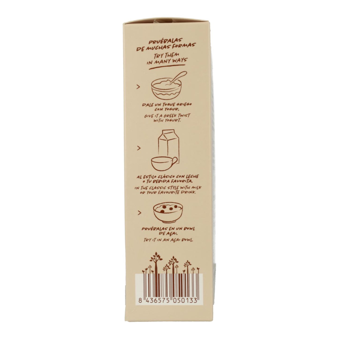 Granola de Cacau e Quinoa Biológica Natruly 325 g 