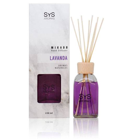 Ambientador Mikado Lavanda 220 ml | Aroma Floral Relajante | Efecto Calmante | Fragancia Duradera_0