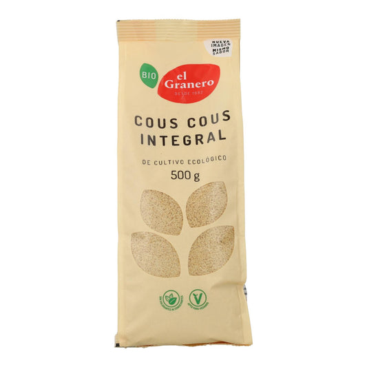 Cuscuz Integral Biológico El Granero 500 g 