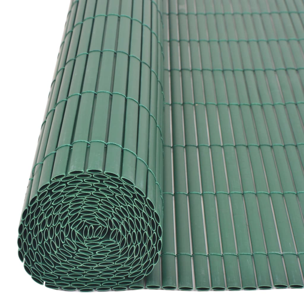 Valla De Jardín De Doble Cara Pvc Verde 90x500 Cm / Vetonek_1