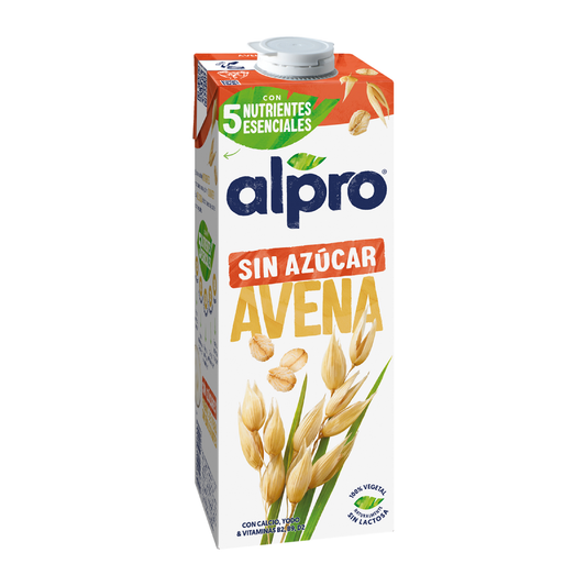 Bebida de Aveia sem Açúcar Alpro 1 Litro