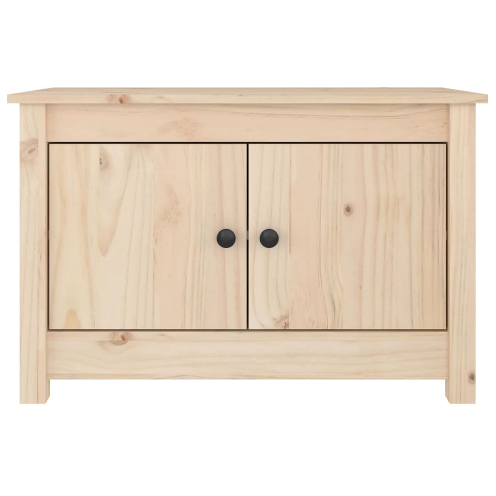 Mueble Zapatero De Madera Maciza De Pino 70x38x45,5 Cm / Vetonek_5