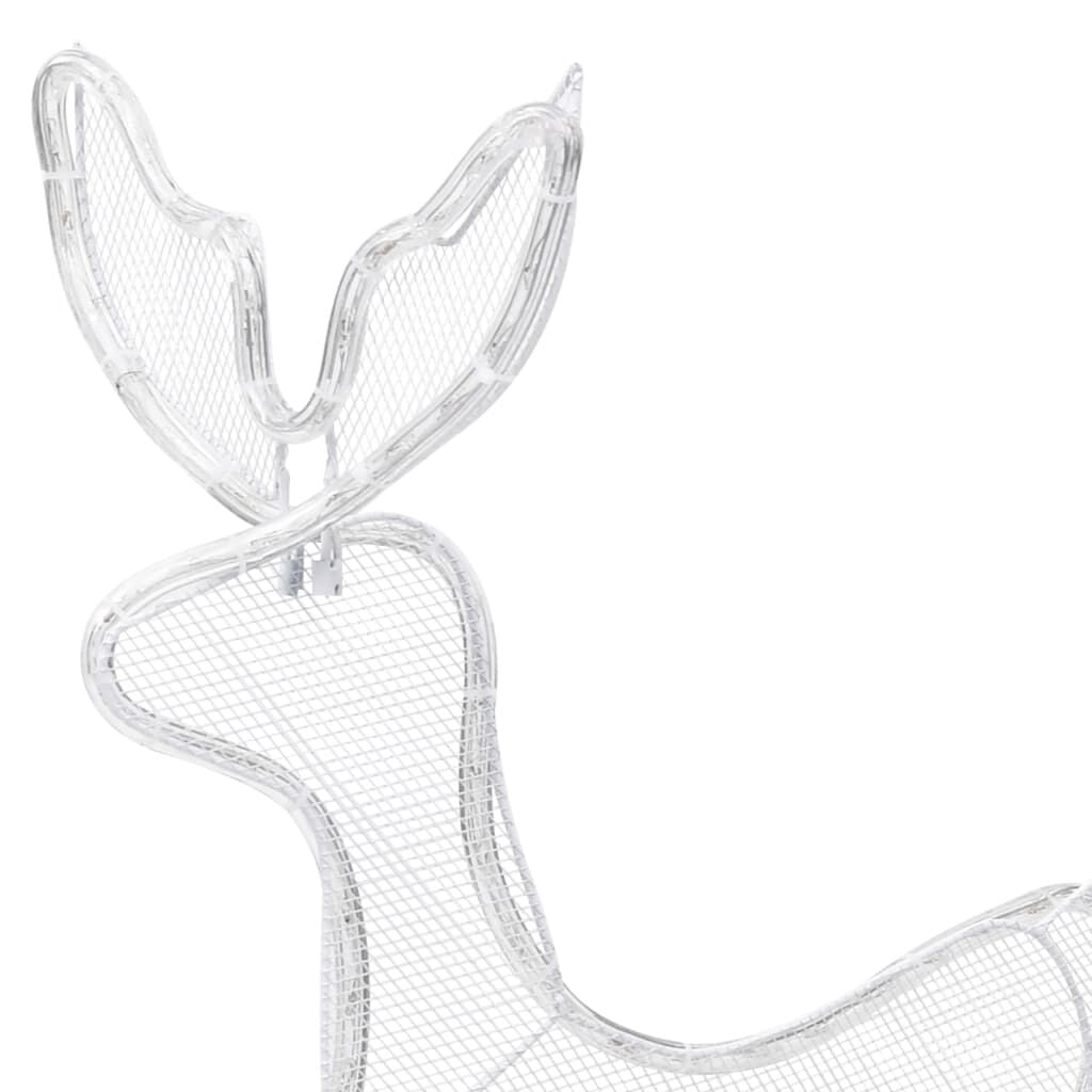 Vidaxl Reno Y Trineo De Navidad Con Malla 432 Led_4