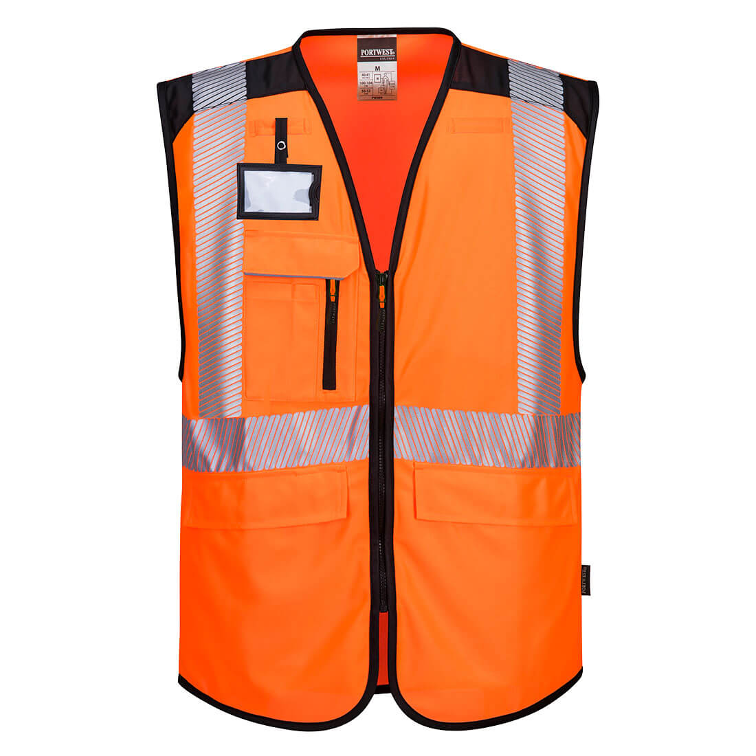 Chalecos Portwest: Visibilidad Y Comodidad Para Profesionales / Xxxl / Naranja-negro_0