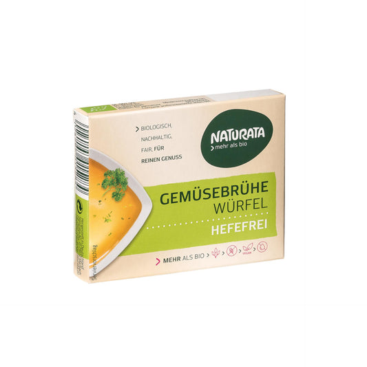 Cubo de sopa concentrado sem fermento Eco Naturata 72g