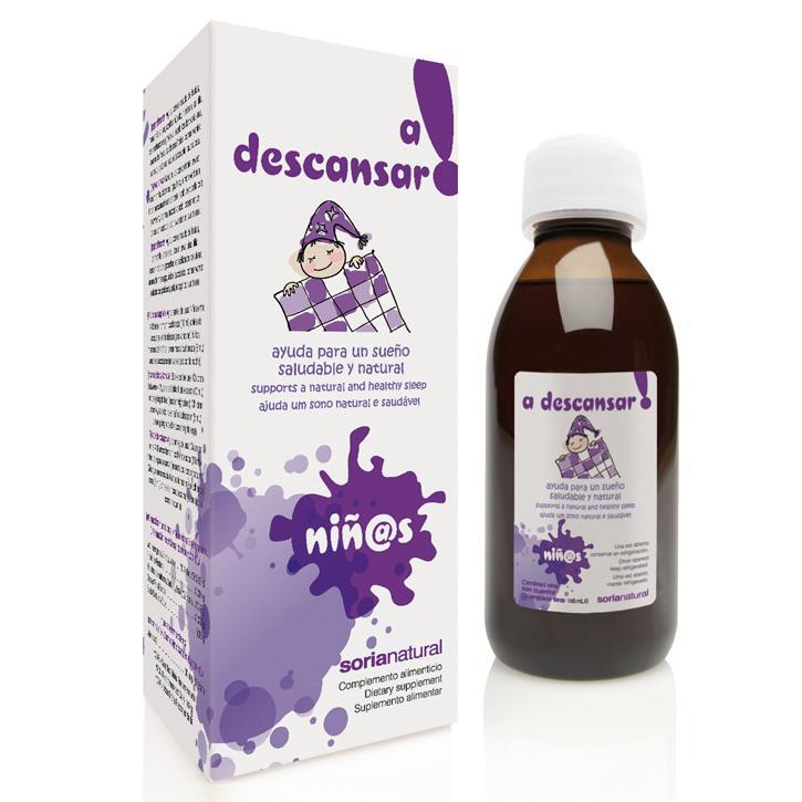 Xarope Infantil Soria Natural "Vamos Descansar", 150 ml