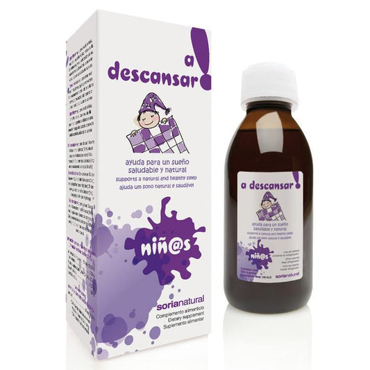 Xarope Infantil Soria Natural "Vamos Descansar", 150 ml