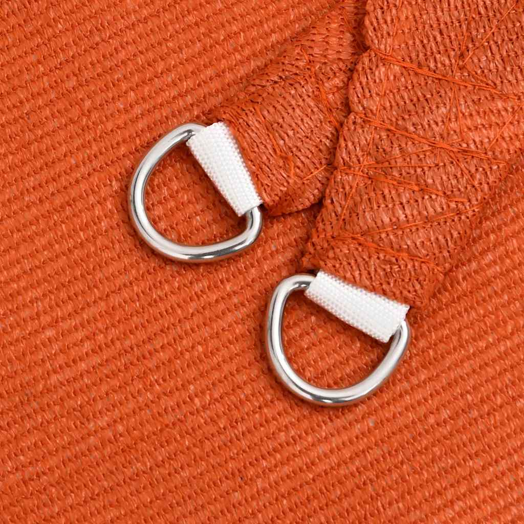Toldo De Vela Triangular Hdpe Naranja 160 G/m² 3,6x3,6x3,6 M_4