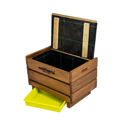 Fruteira Simples de Vermicompostor com Minhocas Multi-Jardim