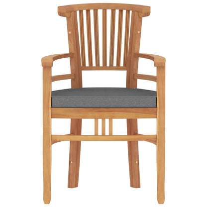 Vidaxl Juego De Comedor Para Jardín 3 Pzas Madera Maciza De Teca_4