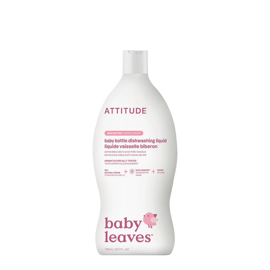 Detergente líquido sem perfume Attitude Eco para pele delicada, 700 ml