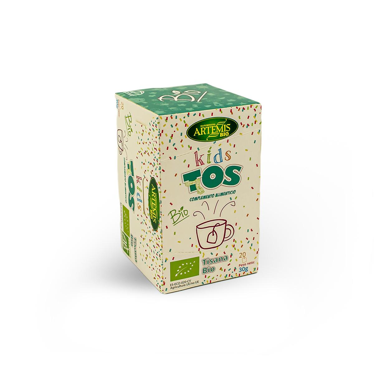 Chá de ervas Artemis Bio Kids para a tosse 20 saquetas