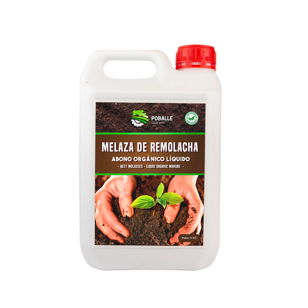 Melaza De Remolacha Abono Líquido Orgánico Poballe 6kg_0