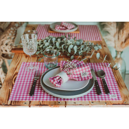 Toalha de mesa em algodão Mavie 150 x 200 cm
