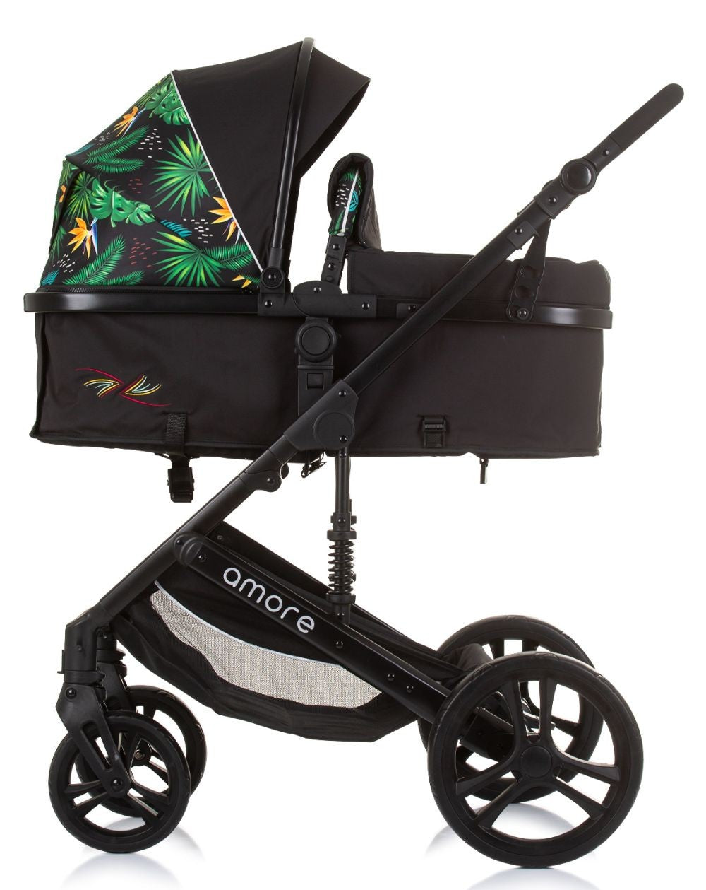 Carrito De Bebé Trío Convertible Amore Hasta 22 Kg Jungle_3