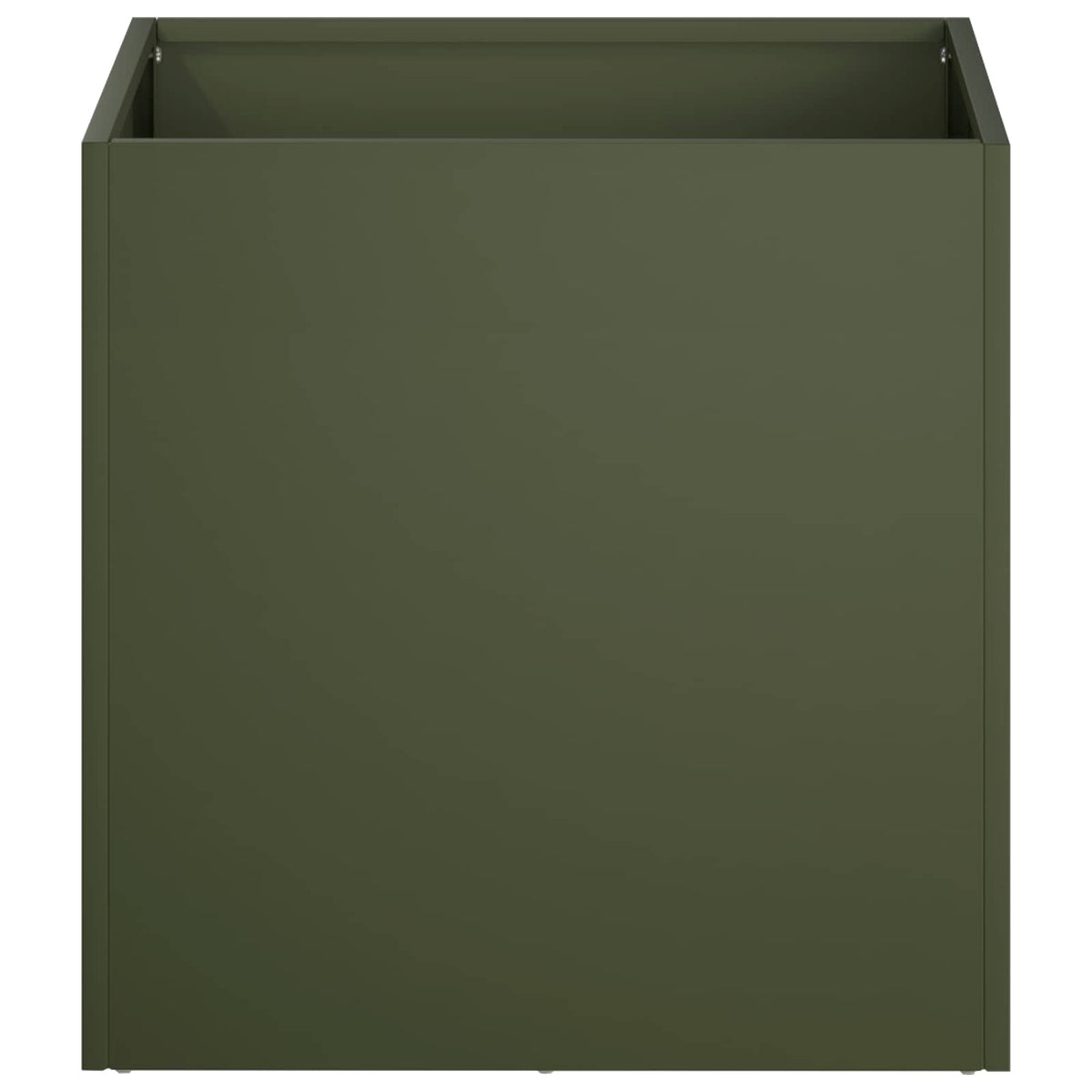 Macetero De Jardín 2 Uds. Verde Oliva 25 X 25 X 25 Cm_3