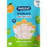SMILADO pera e pêssego biológicos, 100% fruta SMILEAT gelado infantil flash