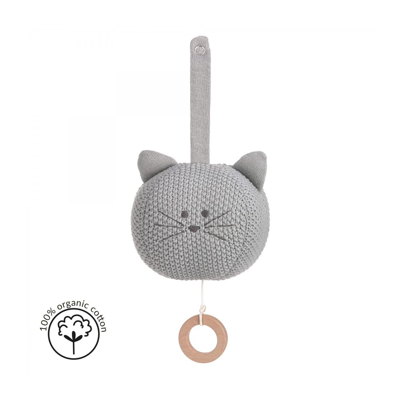 Pega musical Lässig com ponto de gato