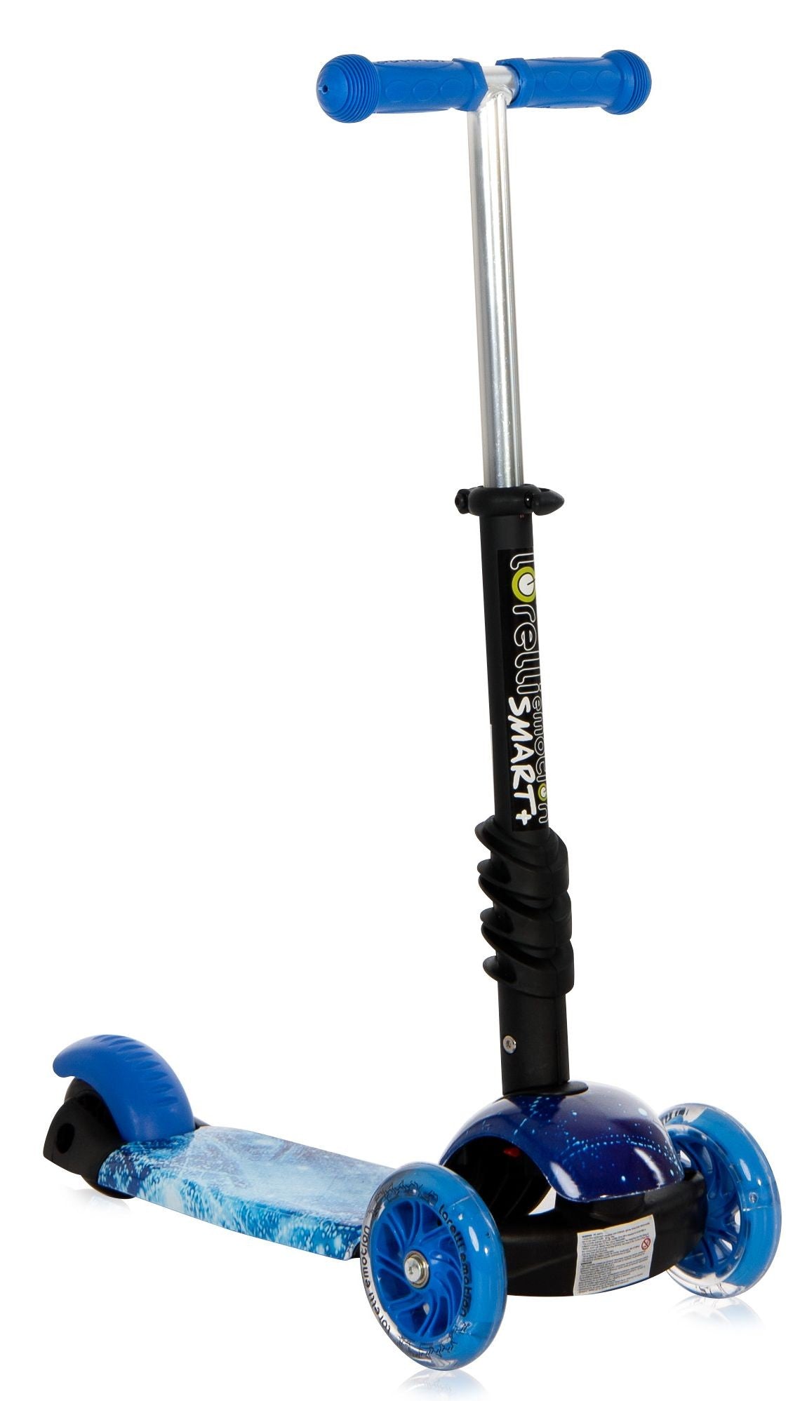 Patinete Infantil Con Asiento Y Respaldo Smart Plus Blue Cosmos_4