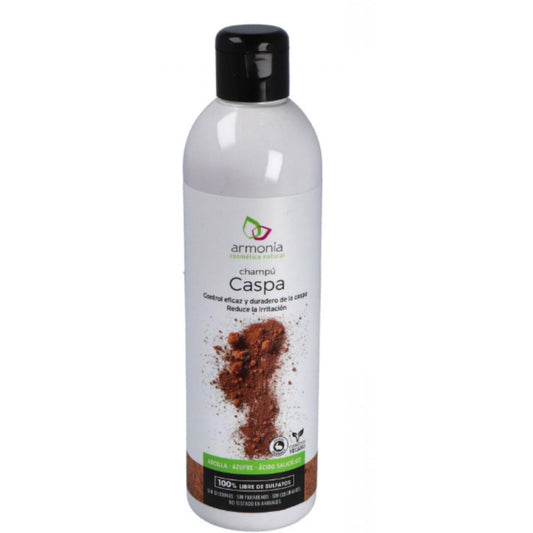 Champô de argila anticaspa 250ml. Harmonia Cosmética Natural