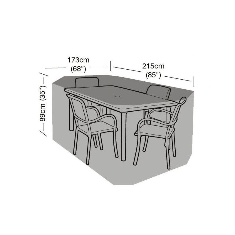 Funda Conjunto Mesa Rectangular 4 Plazas Easy-cover_0