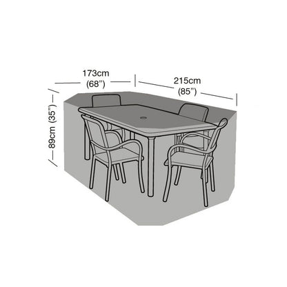 Funda Conjunto Mesa Rectangular 4 Plazas Easy-cover_0