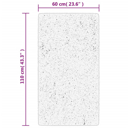 Vidaxl Alfombra De Pelo Corto Suave Lavable Huarte Arena 60x110 Cm_2