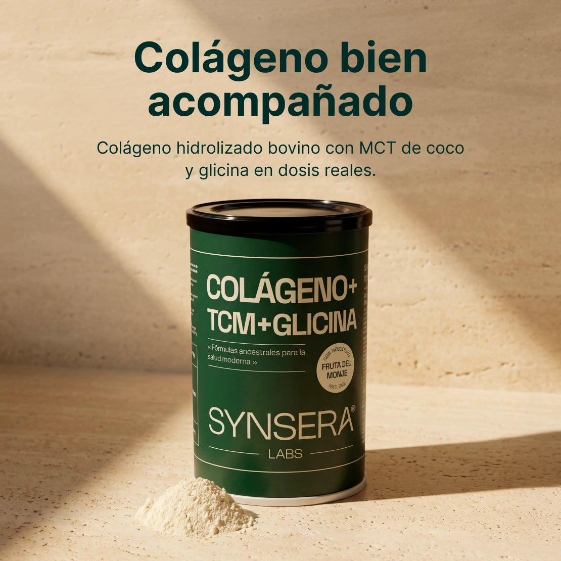 Colágeno + Tcm + Glicina Sabor Mocca 350 G Synsera Labs_3