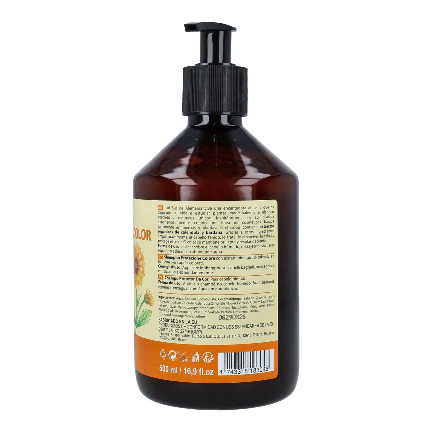 Champô Oma Gertrude Color para cabelos pintados 500 ml