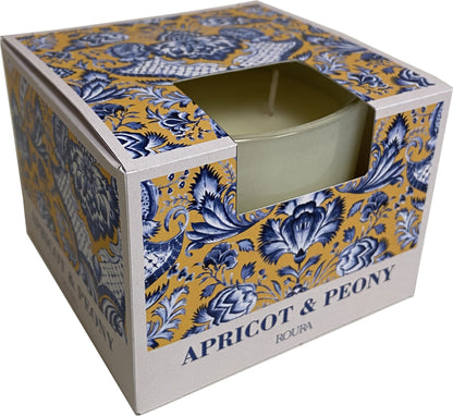 Vela perfumada Jaipur Apricot &amp; Peony 3 pavios Roura