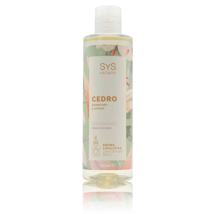 Aroma Lámpara Catalítica Cedro 250 ml | Fragancia Amaderada y Elegante | Eliminación de Olores | Ambiente Duradero_0