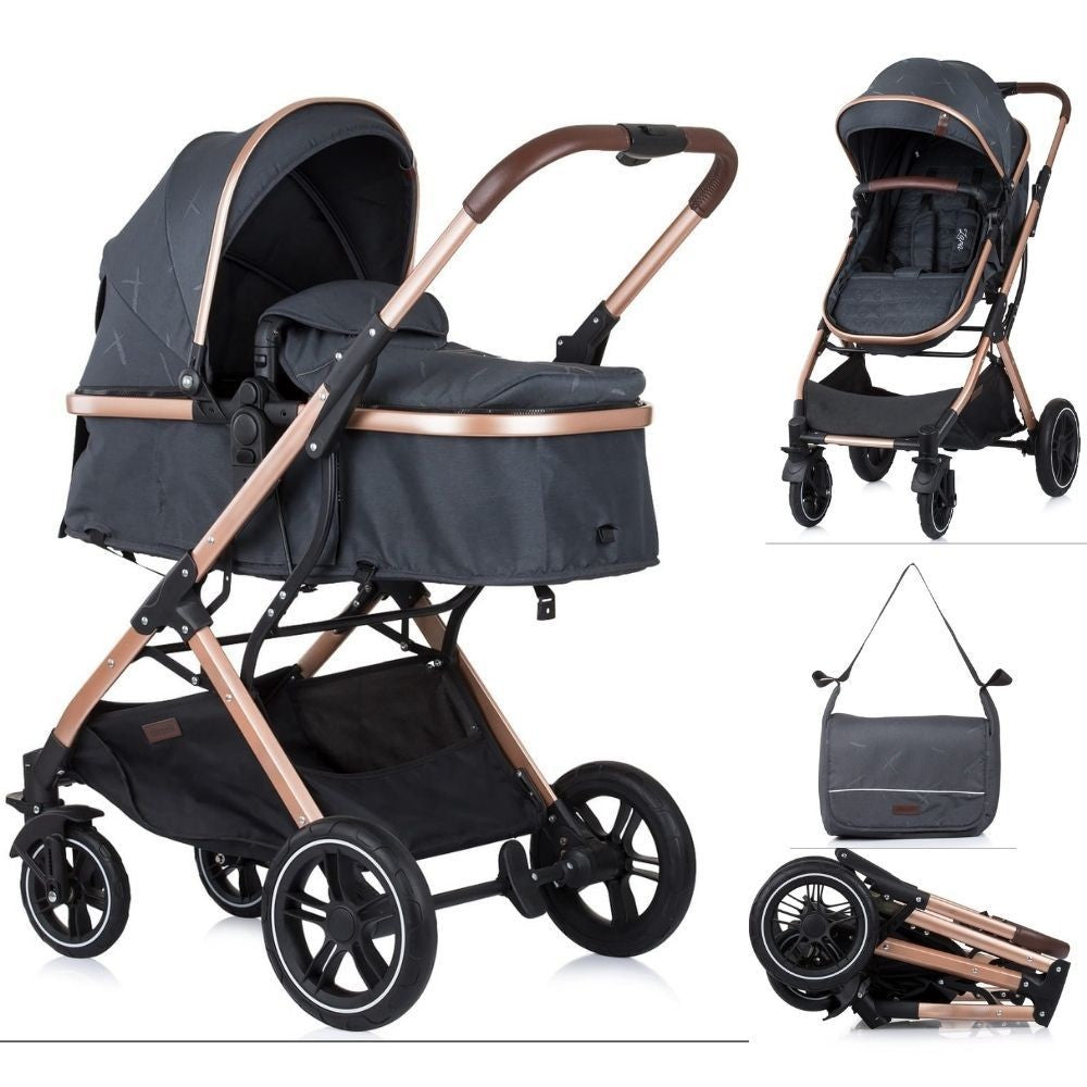 Carrito De Bebé Zara Dúo Convertible Hasta 22 Kg Anthracite_0