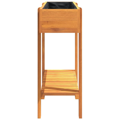 Jardinera Arriate Madera Maciza De Acacia 90x30x75 Cm_5