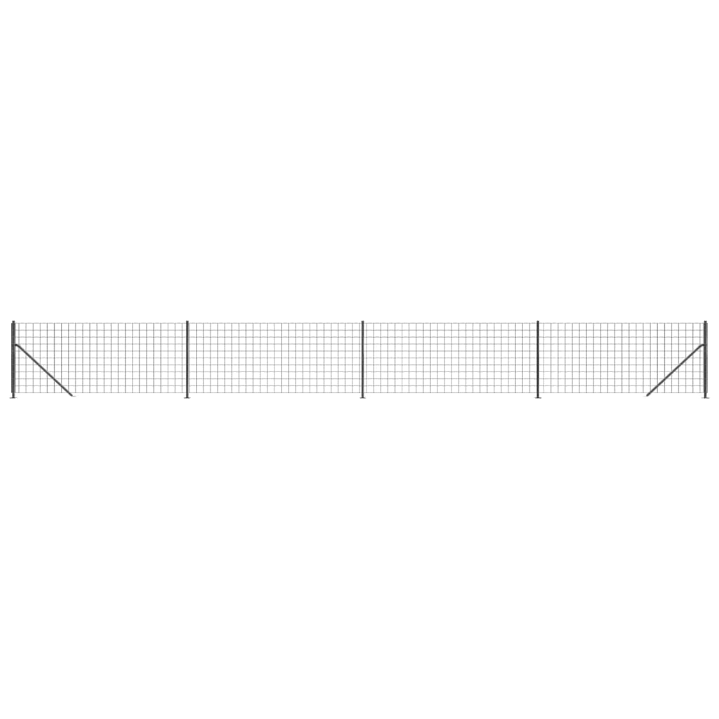 Cerca De Alambre Con Brida Gris Antracita 1x10 M / Vetonek_5
