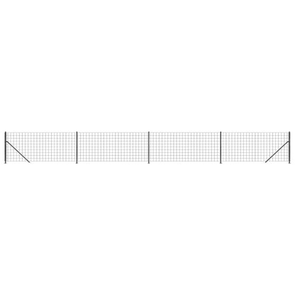 Cerca De Alambre Con Brida Gris Antracita 1x10 M / Vetonek_5