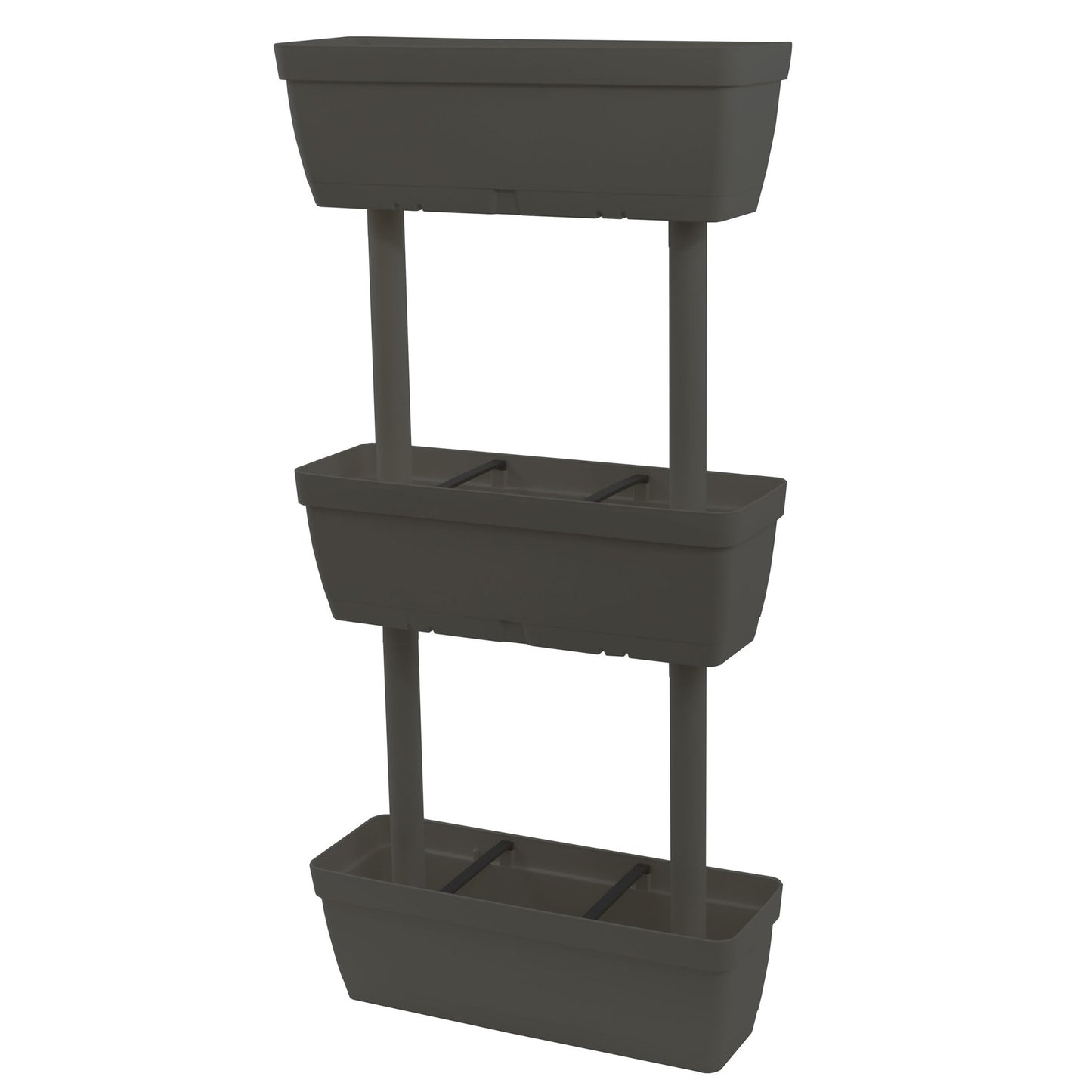 Macetero Vertical De Plástico 3 Niveles