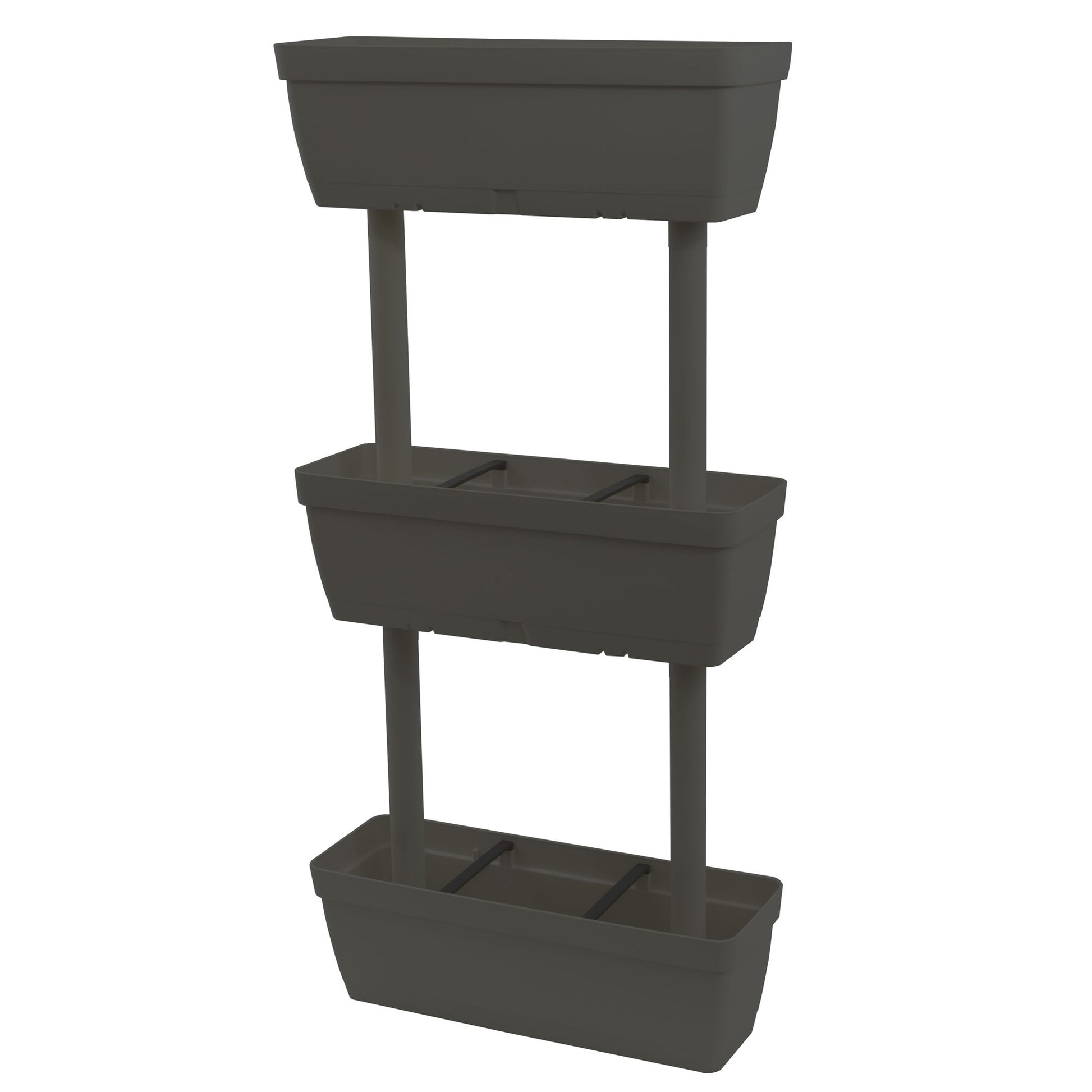 Macetero Vertical De Plástico 3 Niveles