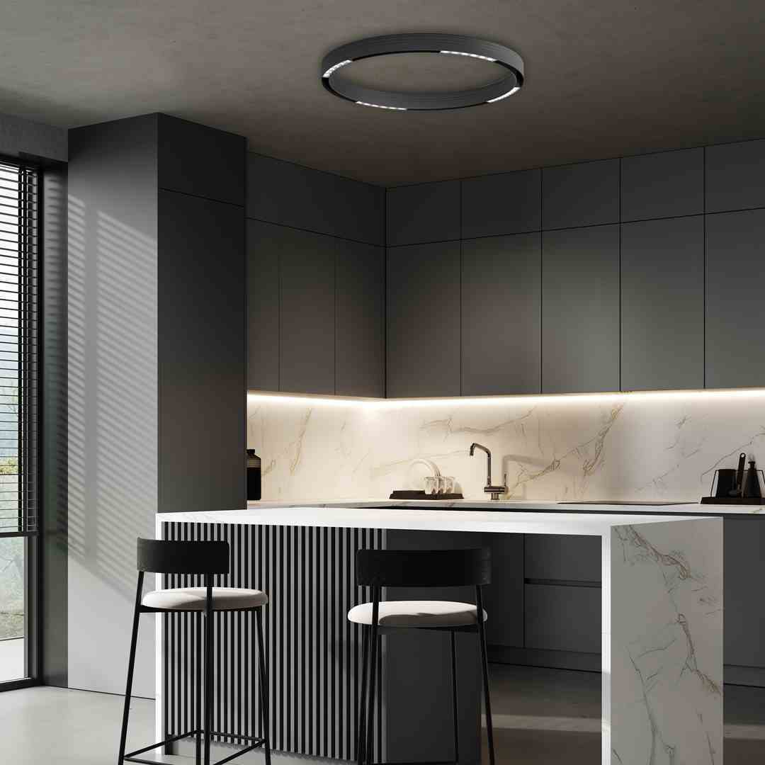 Magnetic Round Grille, 6w (800,900,1000mm), Blanco Neutro_4