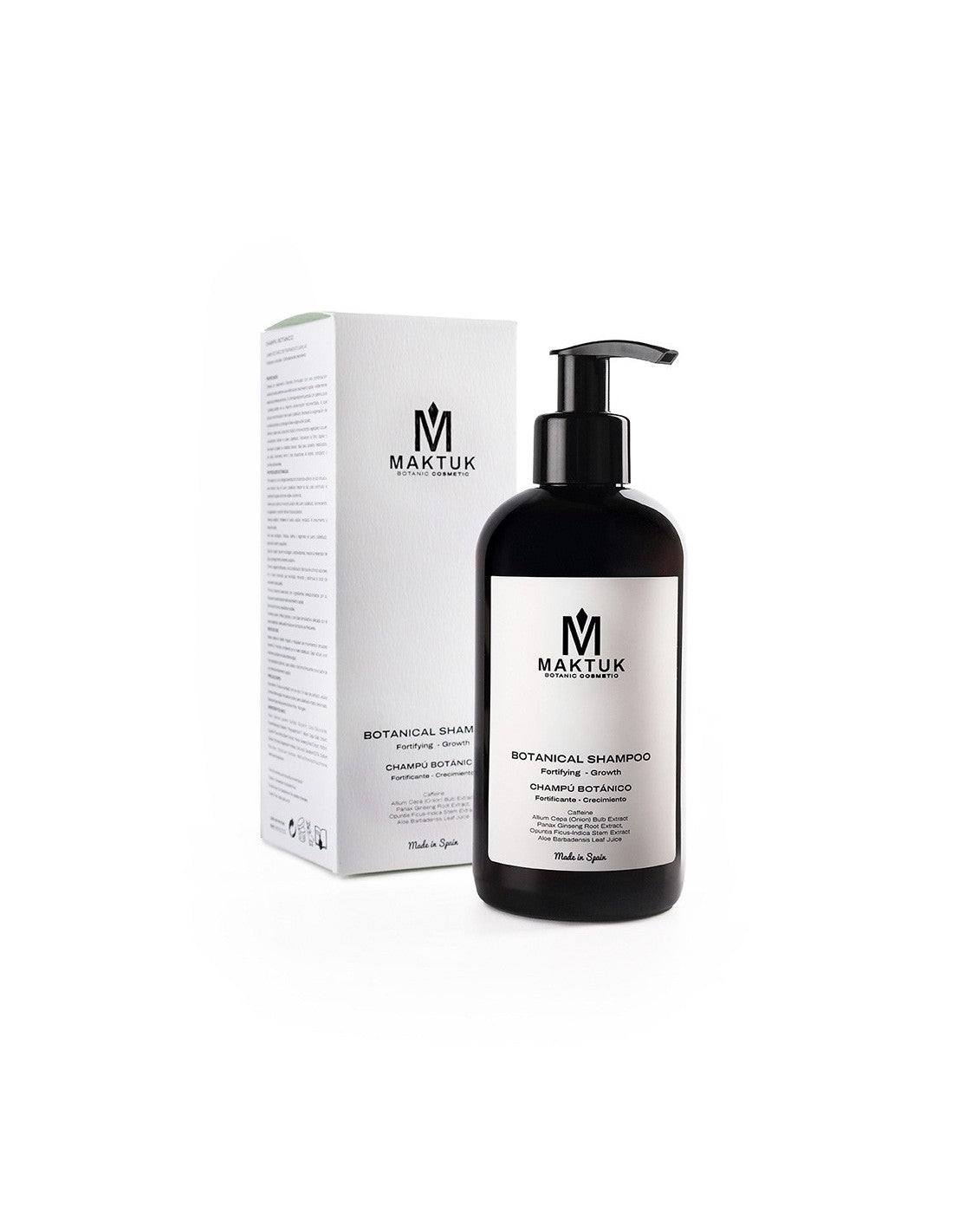 Champú Botánico Fortificante - Crecimiento 250 Ml Maktuk Cosmetic_0