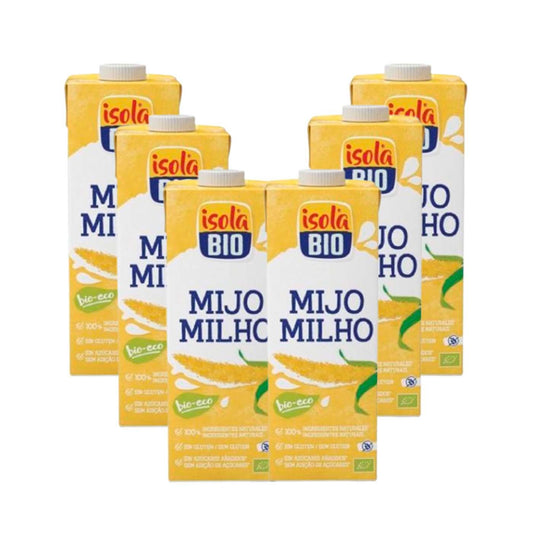 Pack 6L Bebida Orgânica de Milho Isola Bio